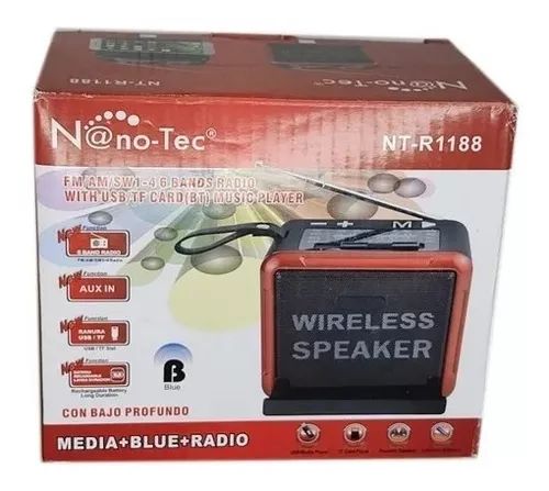 Radio Parlante Bluetooth